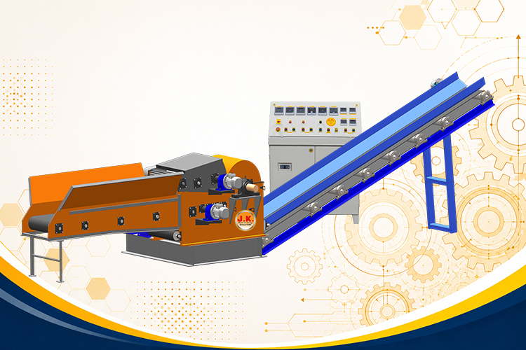 Wood chipper machine
